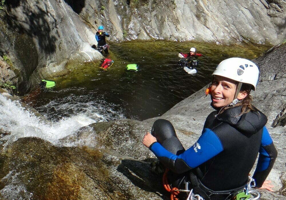 Gorges du Mas Calsan - canyoning aventure