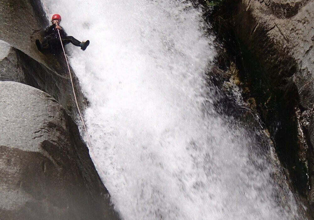 Canyoning sensations (douces) du Salt del Pi