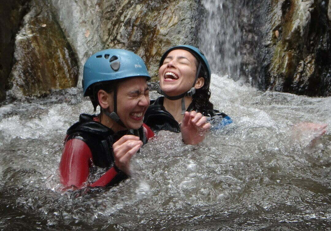 Canyoning en eaux chaudes